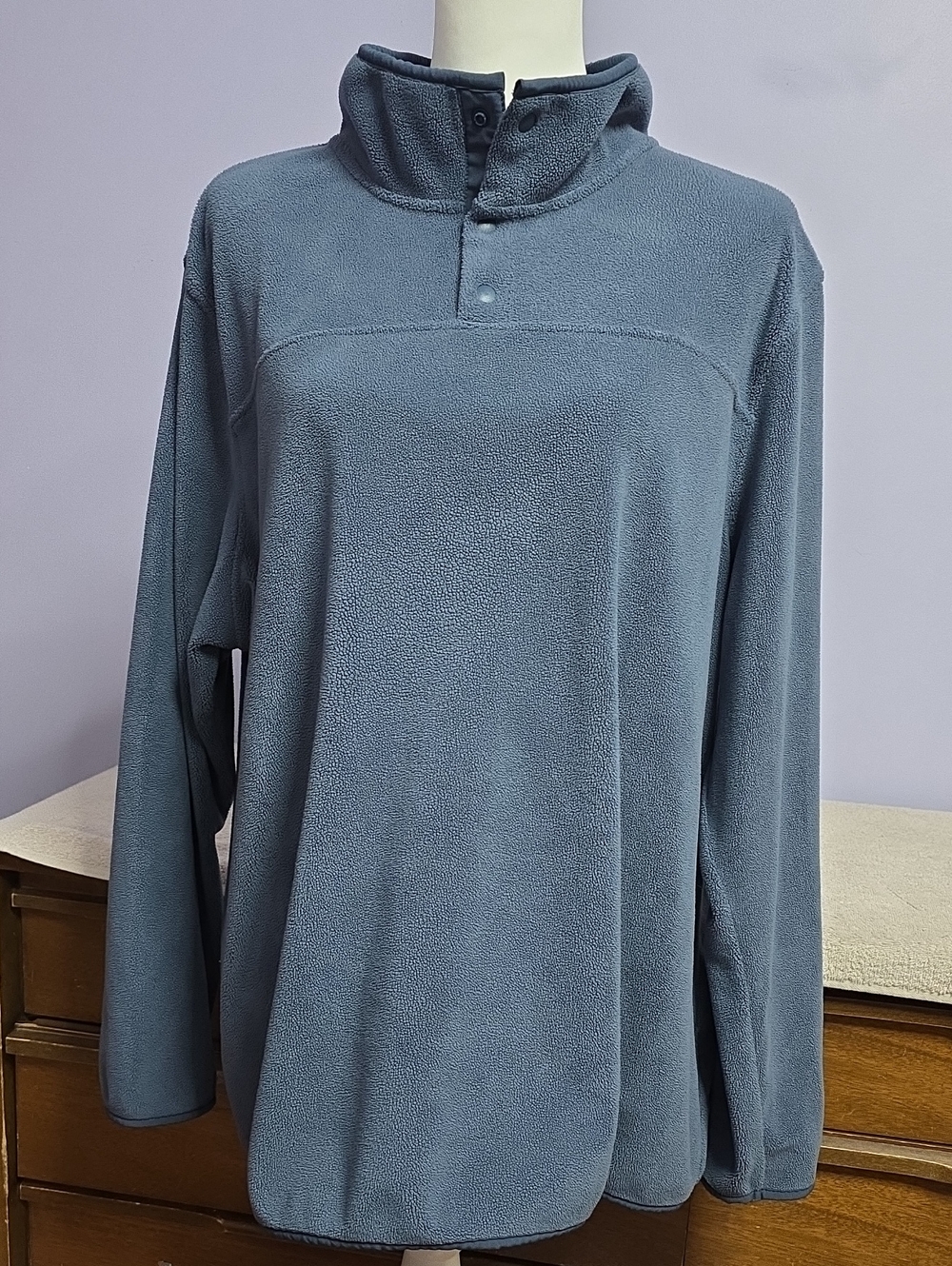 32‎ Degrees Men's Slate Blue Fleece Performance Jacket